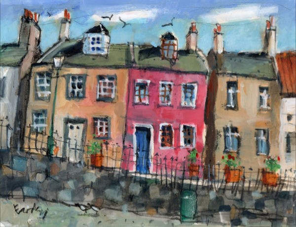 'Terrace, South Queensferry' by artist Ron Eardley